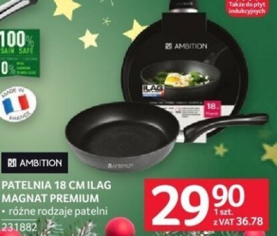 Patelnia 18 cm Ilag Magma Premium promocja w Selgros