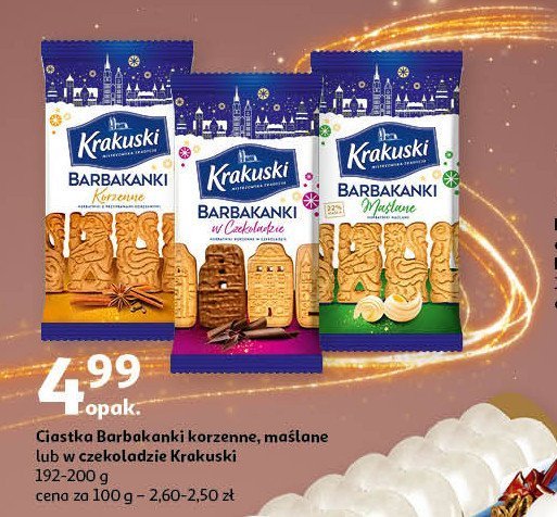 Ciastka korzenne Krakuski barbakanki Krakuski bahlsen promocja