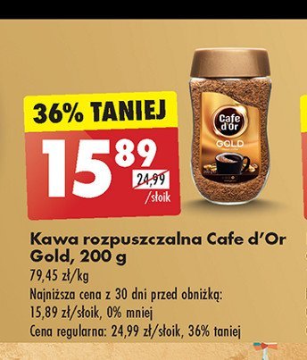 Kawa Cafe d'or promocja