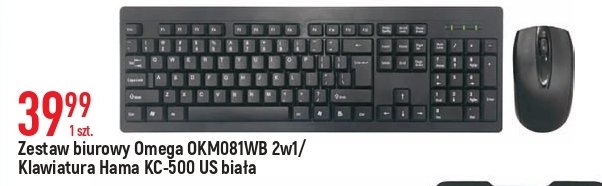 Klawiatura kc-500 bia艂a Hama promocja