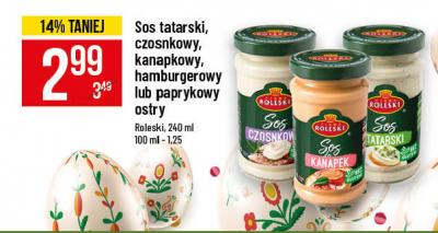 Sos kanapkowy Roleski promocja