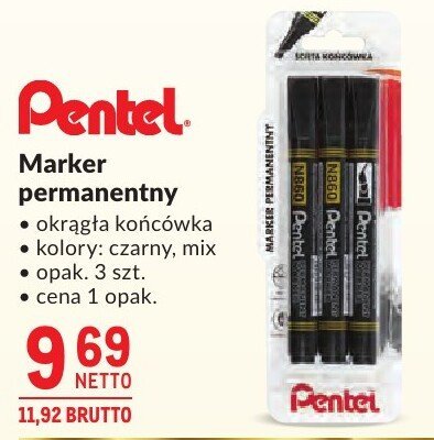 Marker permanentny Pentel promocja w Makro