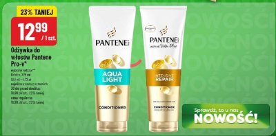 Odżywka do włosów Pantene Pro-v Aqua Light promocja w POLOmarket