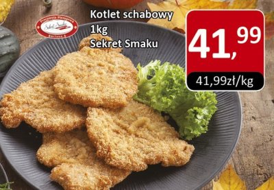 Kotlet schabowy 1kg Sekret Smaku promocja w Market Point