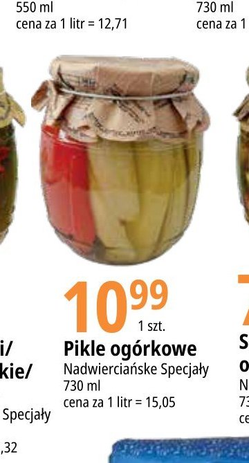Pikle og贸rkowe promocja