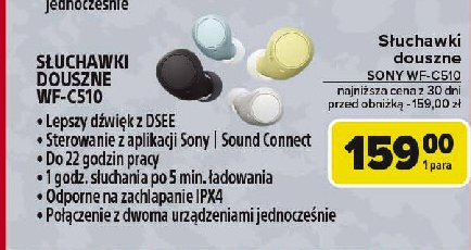 Słuchawki mdr-xb510as niebieski Sony promocja w Carrefour