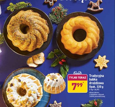 Babka drożdżowa ze skórką pomarańczową promocja