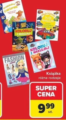 Książka różne rodzaje promocja w Carrefour