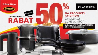 Gazetka, strona 16 promocja w Arhelan