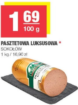 Pasztetowa luksusowa Sokołów promocja w SPAR