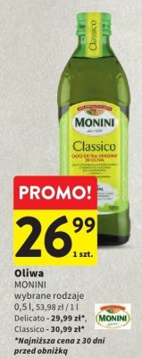 Oliwa wybrane rodzaje promocja w Intermarche