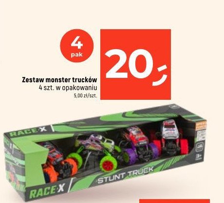 Auta monster truck promocja w Dealz