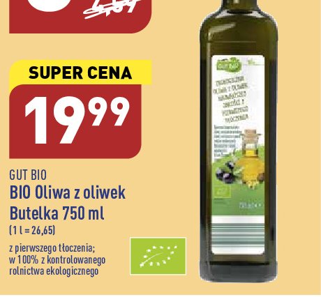 Oliwa z oliwek Gut bio promocja