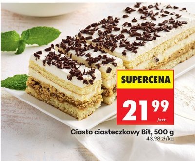 Ciasto ciasteczkowy Bit promocja w Biedronka