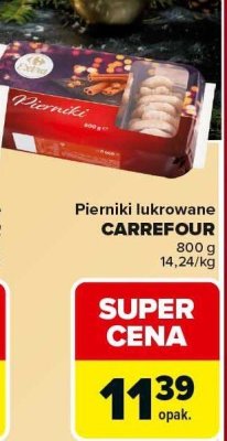 Pierniki lukrowane CARREFOUR promocja w Carrefour Market