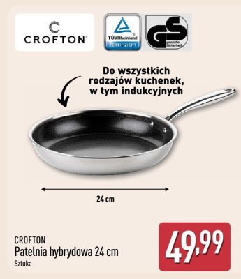 Patelnia hybrydowa 24 cm promocja w Aldi