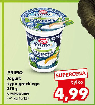 Jogurt grecki Zott primo promocja