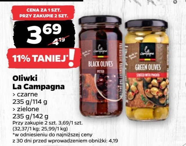 Oliwki czarne La campagna promocja