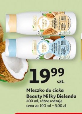 Mleczko migda艂owe do cia艂a Bielenda beauty milk promocja