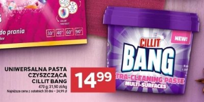 Uniwersalna pasta czyszcząca Cillit Bang promocja w Stokrotka
