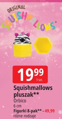 Squishmallows pluszak Orbico 6 cm promocja w Leclerc