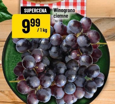 Winogrono ciemne promocja w POLOmarket