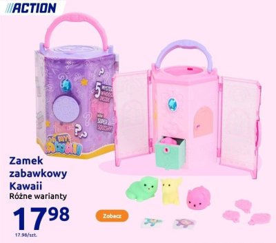 Zamek zabawkowy różne warianty promocja w Action