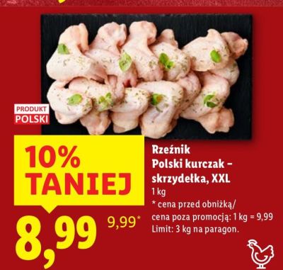 Polski kurczak - skrzydełka, XXL promocja w Lidl