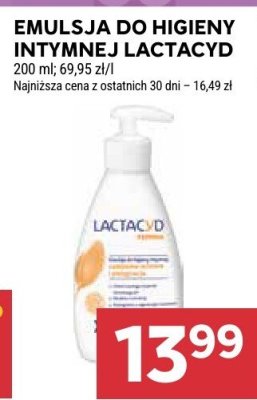 Emulsja do higieny intymnej Lactacyd promocja w Stokrotka