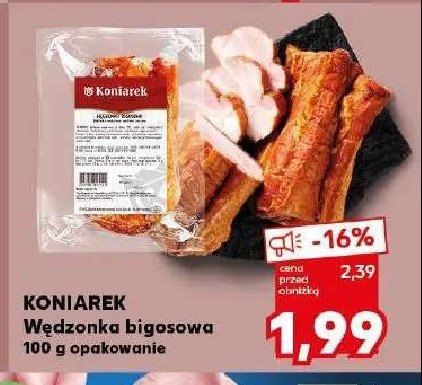 Wędzonka bigosowa Koniarek promocja