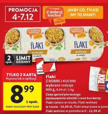 Flaki Z DOBREJ KUCHNI promocja w Intermarche