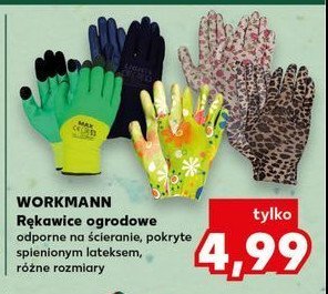 Rękawice ogrodowe Workmannn promocja