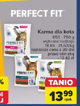 Karma dla kota sensitive Perfect fit promocja