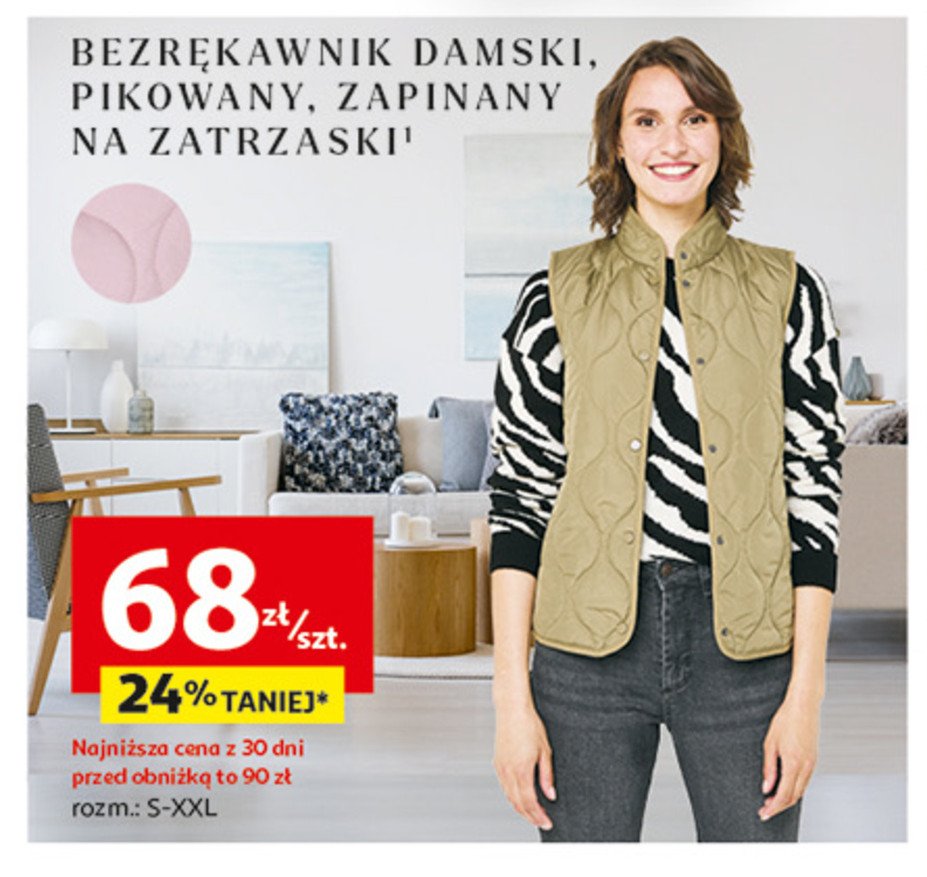 Bezrękawnik damski s-xxl promocja