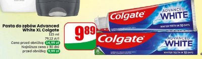 Pasta do zębów Advanced White XL  promocja w Dino