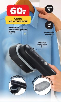 Parownica z obrotową głowicą Husiog promocja w Netto