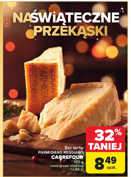 Ser parmigiano reggiano Carrefour promocja