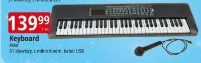 Zabawka Keyboard 61 klawiszy promocja w Leclerc
