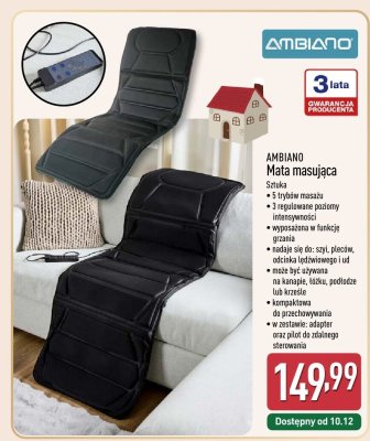 Mata masująca  promocja w Aldi