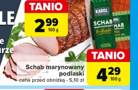 Schab marynowany podlaski Karol promocja