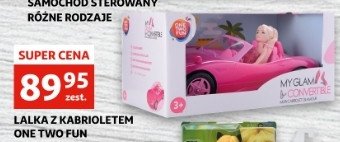 Lalka z kabrioletem One two fun promocja