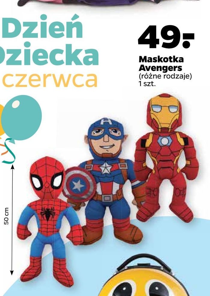 Maskotka avengers 50 cm promocja