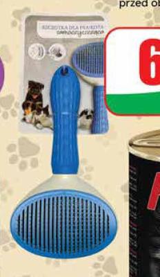 Szczotka dla psa, kota samoczyszcząca promocja w Dino