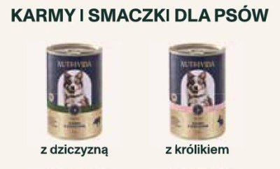 Mokra karma dla psa Nutrivida promocja w Stokrotka
