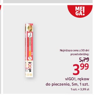 Rękaw do pieczenia 5 m Vigo! promocja