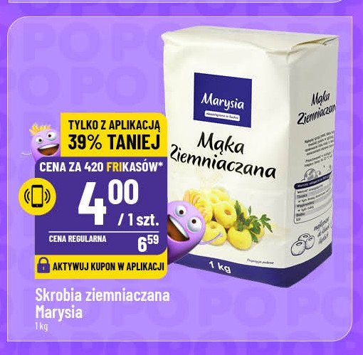 Mąka ziemniaczana Marysia promocja