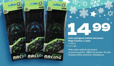 Auto wyścigowe zdalnie sterowane Mega Creative promocja w Twój Market