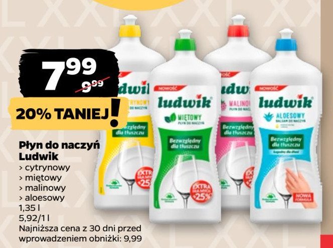 Balsam do naczyń aloesowy Ludwik promocja