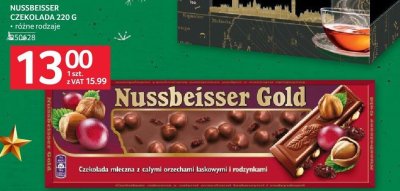 Czekolada Nussbeisser 220 g promocja w Selgros
