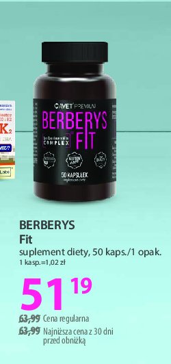 Suplement diety Berberys fit mix promocja